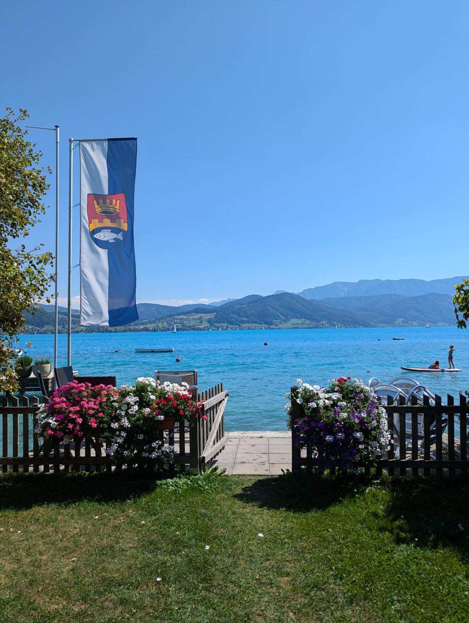 Seehaus Miglbauer Attersee Esterno foto